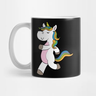 Unicorn as Runner at Jogging Mug